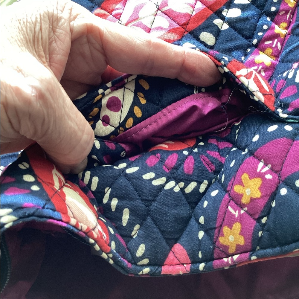 Vintage Vera Bradley Lighten Up Hipster Painted Paisley. (Wallet sold in listing - Picture 14 of 15